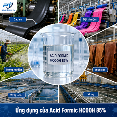 Ảnh ngành cao su, dệt nhuộm, xi mạ, xử lý nước hoặc nông nghiệp