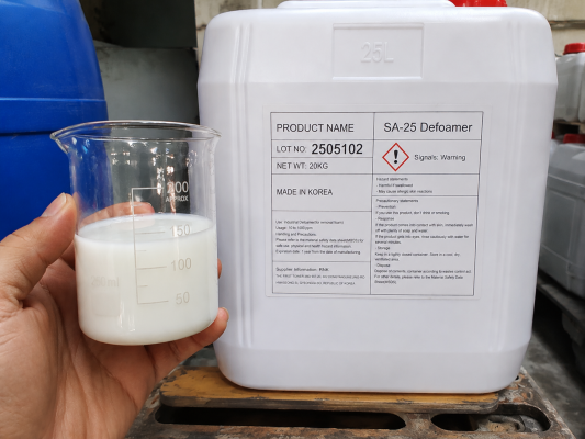 thông tin sản phẩm chất khử bọt SA 25 Hàn Quốc