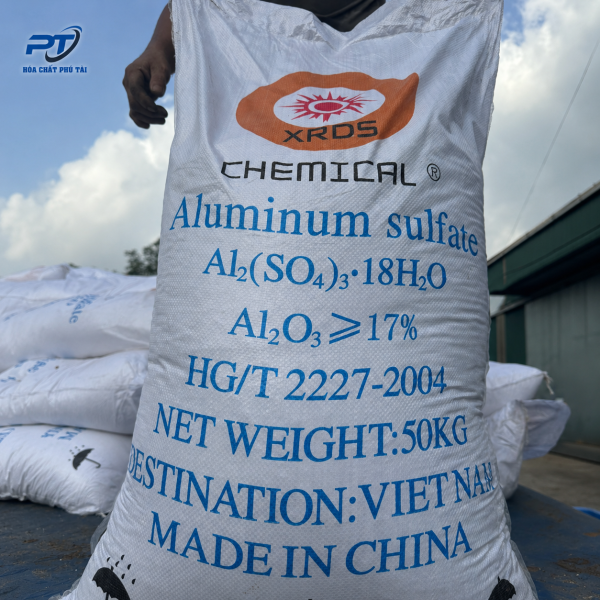 phèn đơn Al2SO43 17 nhôm sunfat Trung Quốc