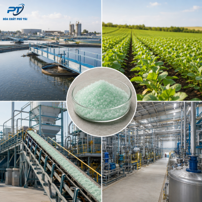 ứng dụng sắt sunfat FeSO4.7H2O trong xử lý nước nông nghiệp