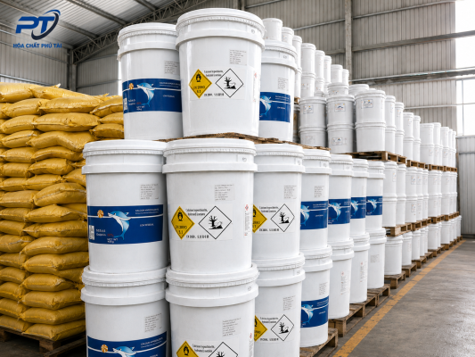 mua chlorine ca heo CaClO2 70 o dau uy tin