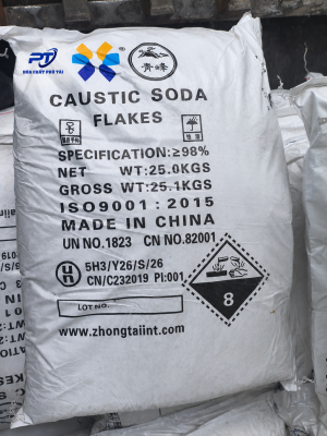 xút vảy NaOH 99 Trung Quốc sodium hydroxide