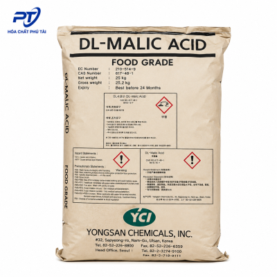 DL-Malic Acid Food Grade 25kg/bao.