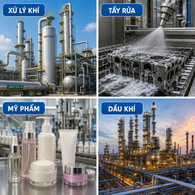ứng dụng Mono Ethanol Amine MEA