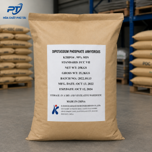 Dipotassium Phosphate K₂HPO₄ Trung Quốc – 99% Food Grade 25kg/bao