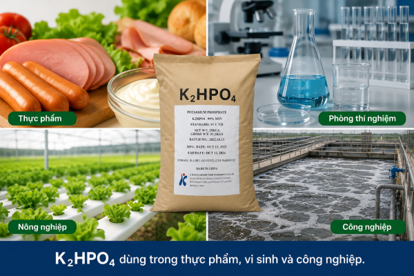 ứng dụng Dipotassium Phosphate K2HPO4