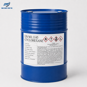 Cyclohexane C₆H₁₂ – Dung môi Cyclohexan UN 1145 150kg/phuy