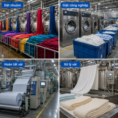 Hồ Mềm dùng trong dệt nhuộm và giặt công nghiệp.