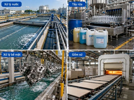 ứng dụng Trisodium Phosphate TSP