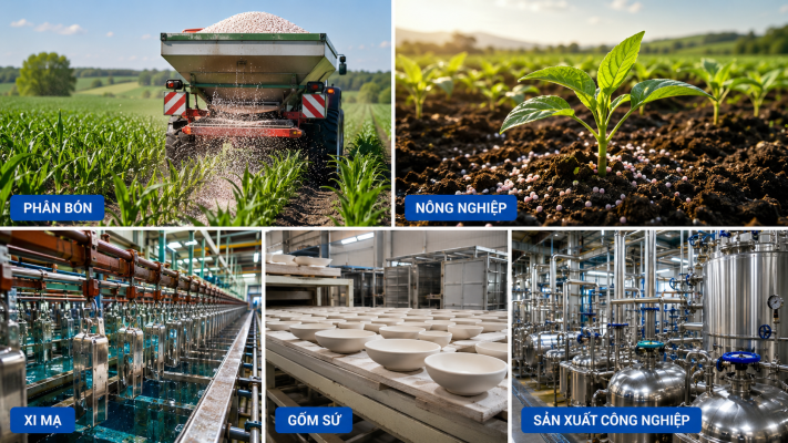ứng dụng KCl 99% Đức