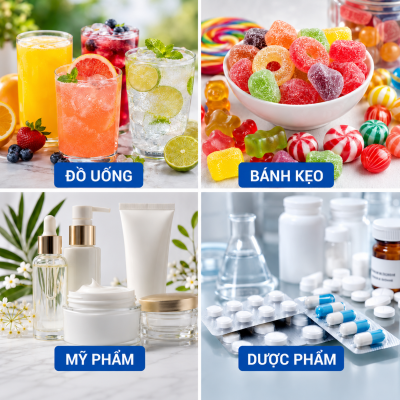 ứng dụng DL Malic Acid Food Grade