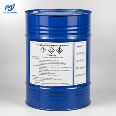 Nonyl Phenol Ethoxylated NP9 Đài Loan 210kg phuy